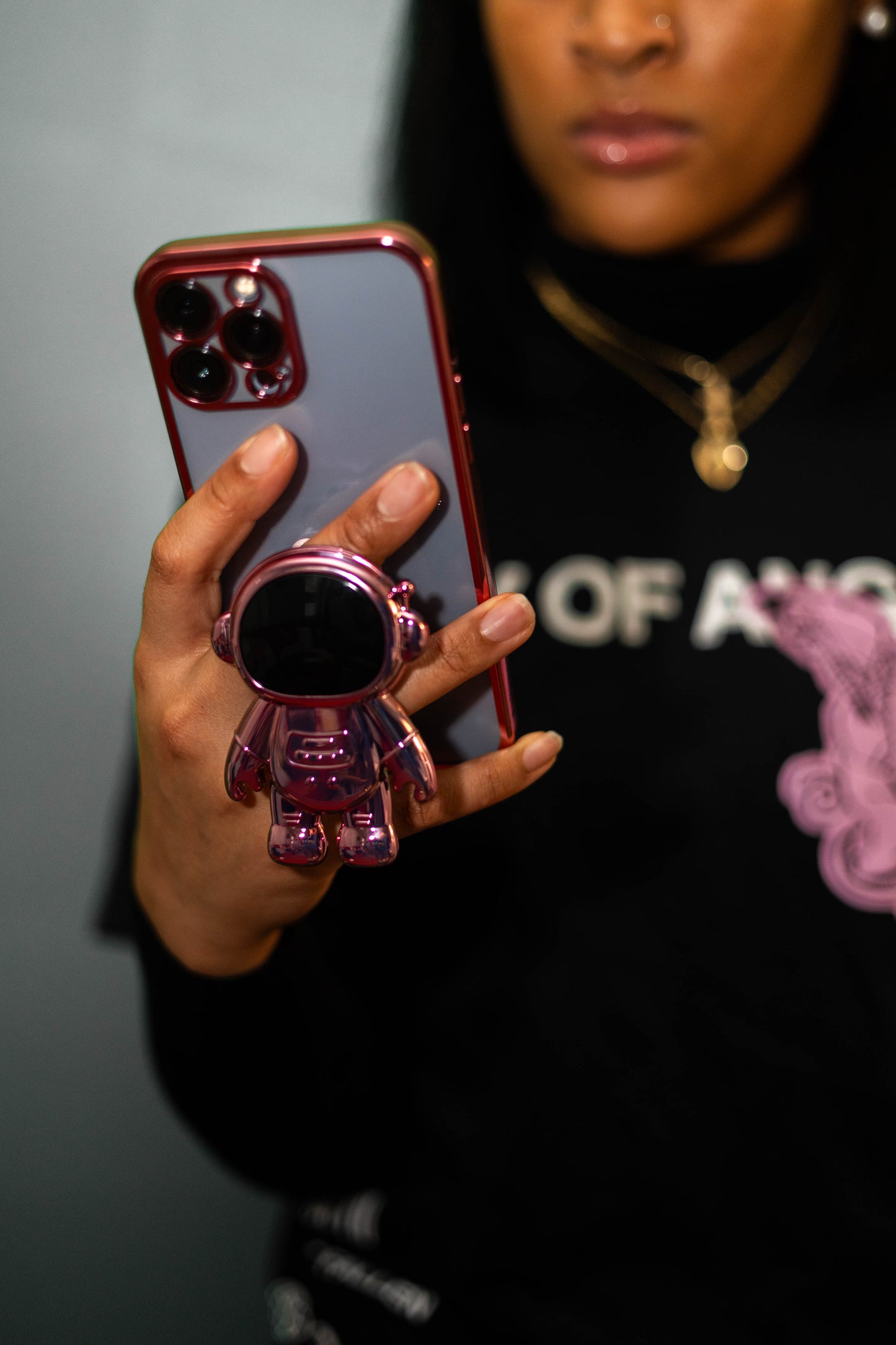 Astro Man Phone Case 1st Edition Pink