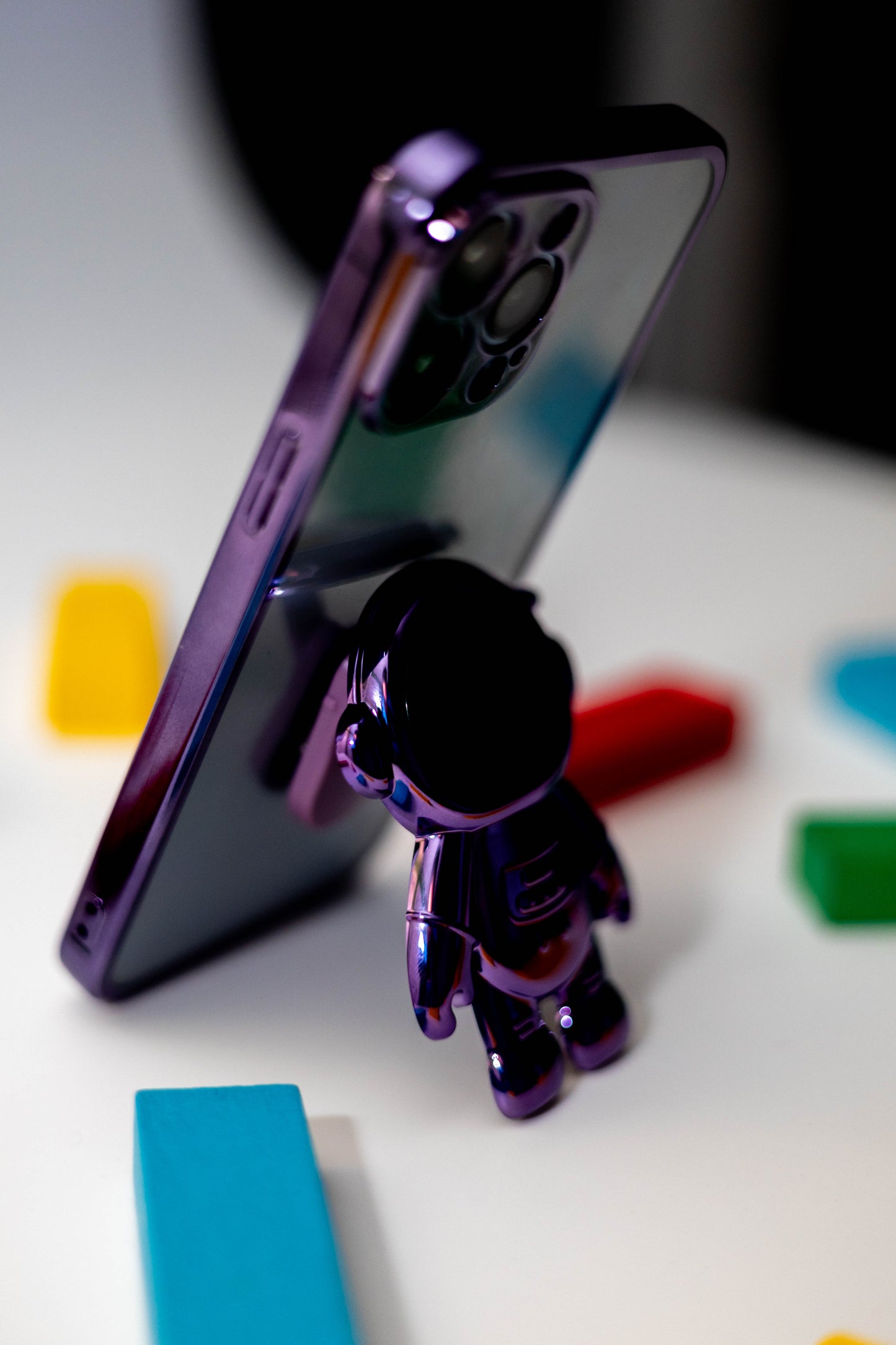Astro Man Phone Case 1st Edition Purple