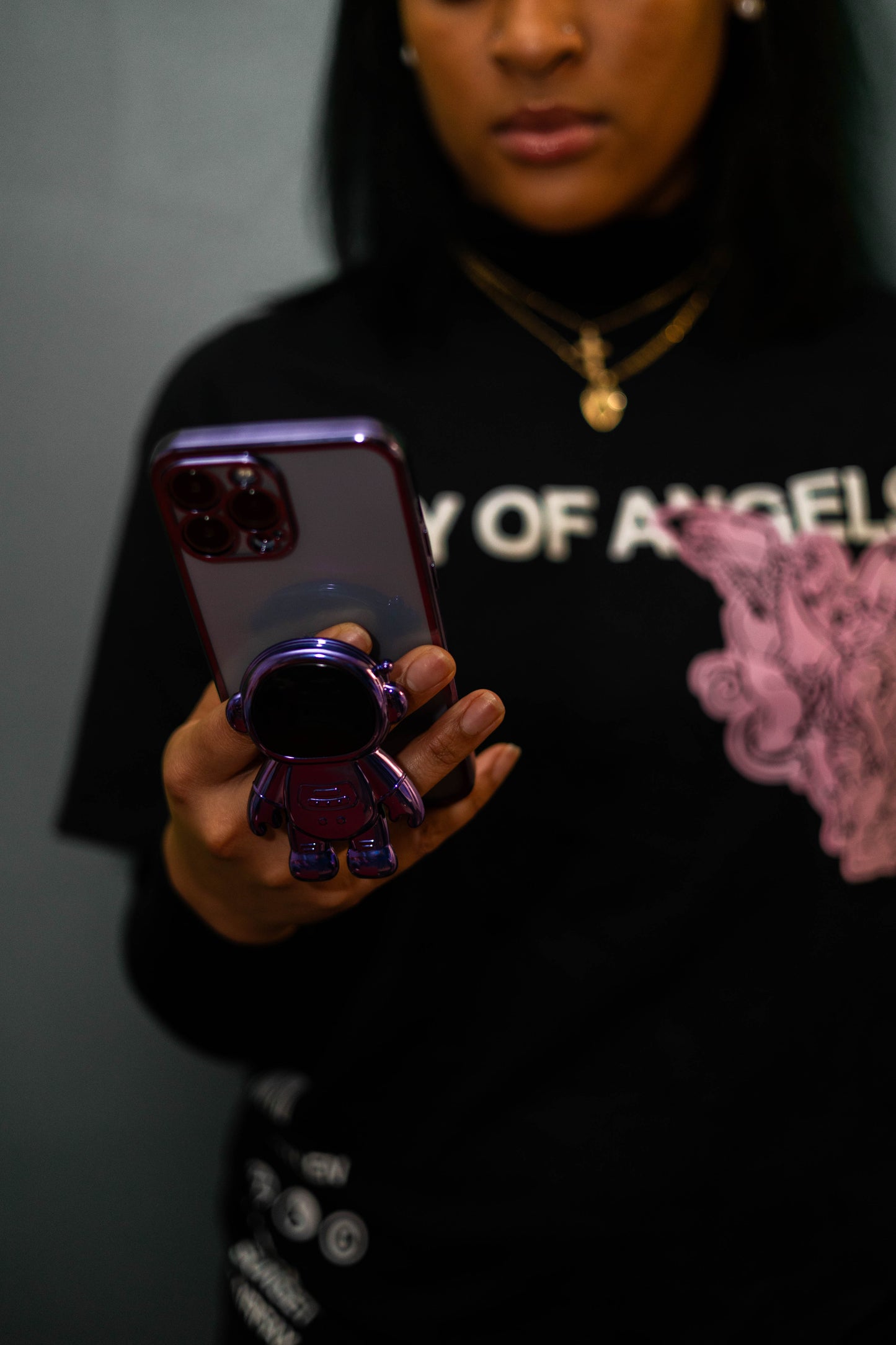 Astro Man Phone Case 1st Edition Purple